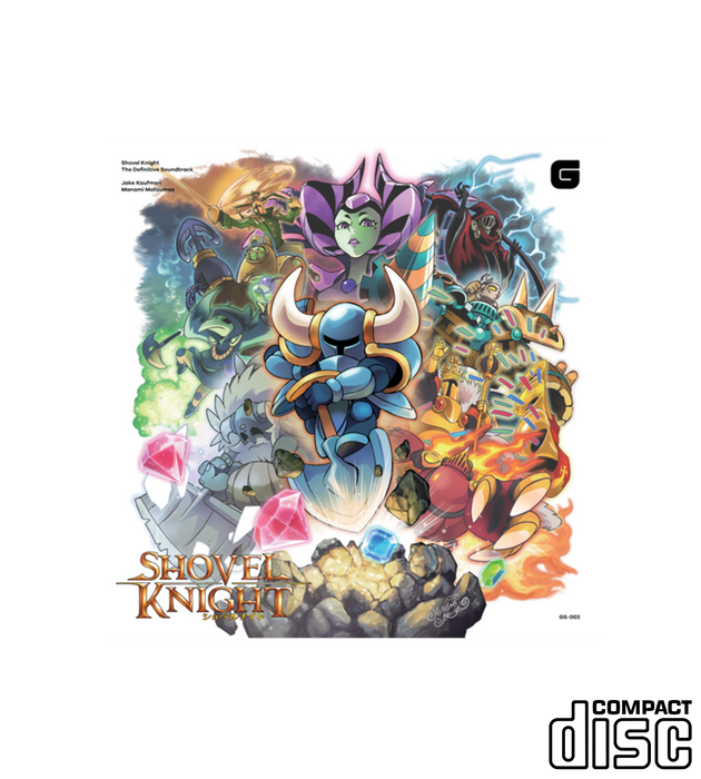 Shovel Knight The Definitive Soundtrack (CD or Vinyl)