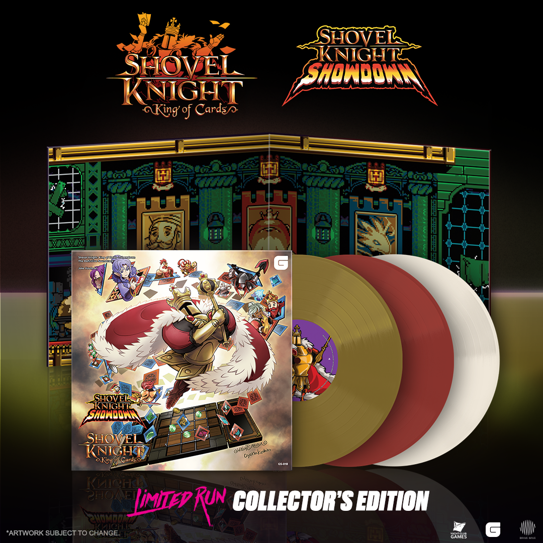 Shovel Knight: King of Cards + Showdown The Definitive Vinyl Soundtrack (Signed)
