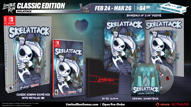 Switch Limited Run #176: Skelattack Classic Edition