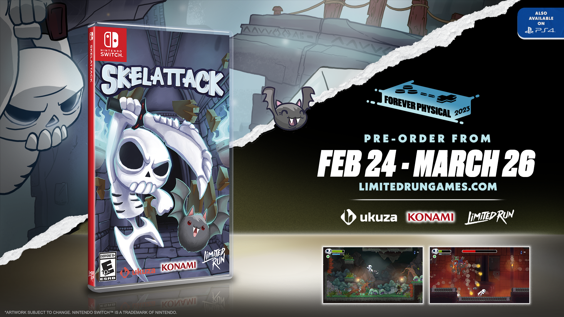Switch Limited Run #176: Skelattack – Limited Run Games Switch Limited Run #176: Skelattack – Limited Run Games