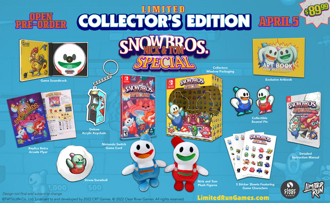 Snow Bros. Nick & Tom Special Collector's Edition (Switch)