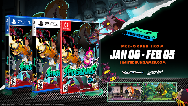 Limited Run #495: Spidersaurs (PS4)