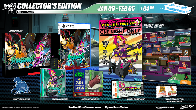 PS5 Limited Run #46: Spidersaurs Collector's Edition