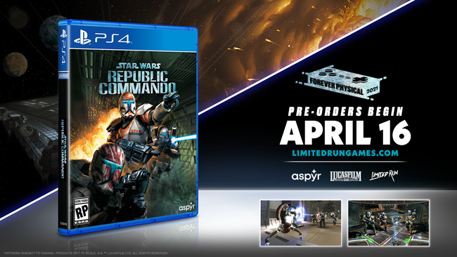 Limited Run #397: Star Wars: Republic Commando (PS4)