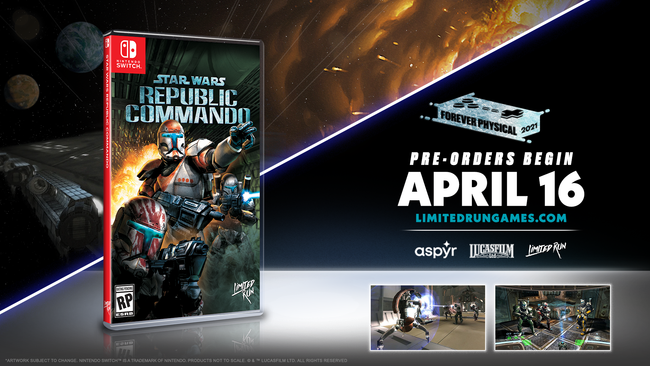 Switch Limited Run #103: Star Wars: Republic Commando