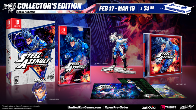 Switch Limited Run #179: Steel Assault Collector's Edition