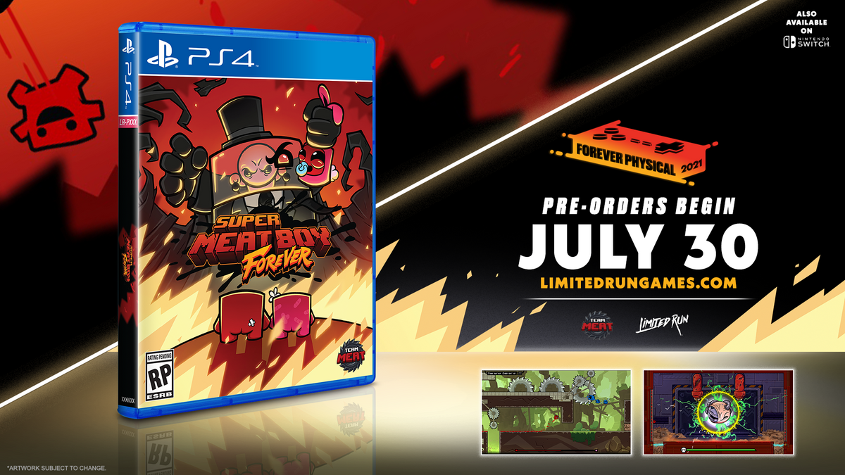 Limited Run #411: Super Meat Boy Forever (PS4)
