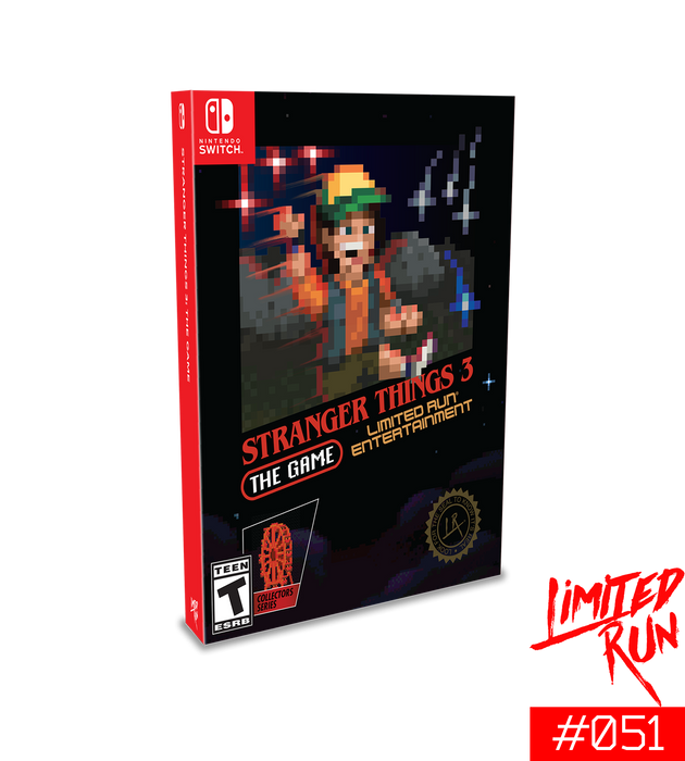 Switch Limited Run 51 Stranger Things 3 The Game Classic Edition