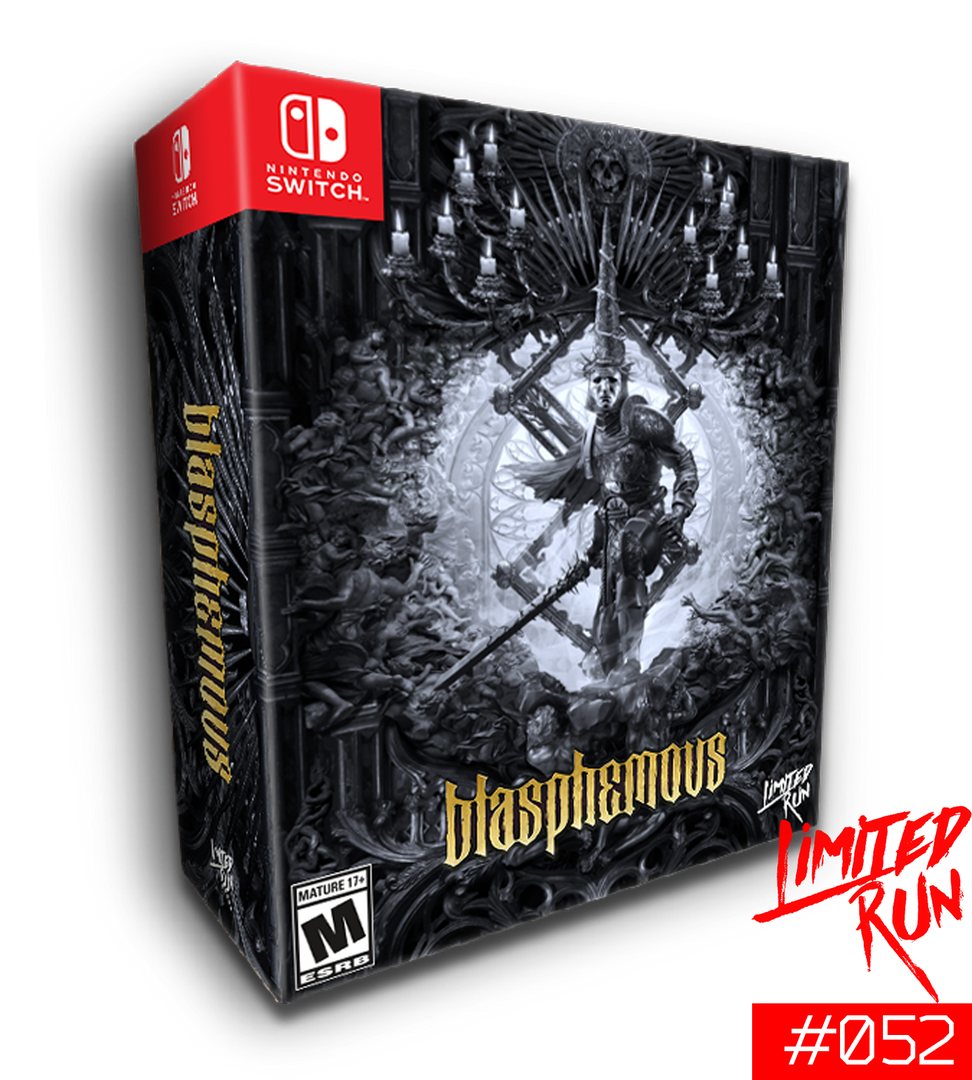 Switch Limited Run #52: Blasphemous Collector's Edition – Limited Switch Limited Run #52: Blasphemous Collector's Edition – Limited