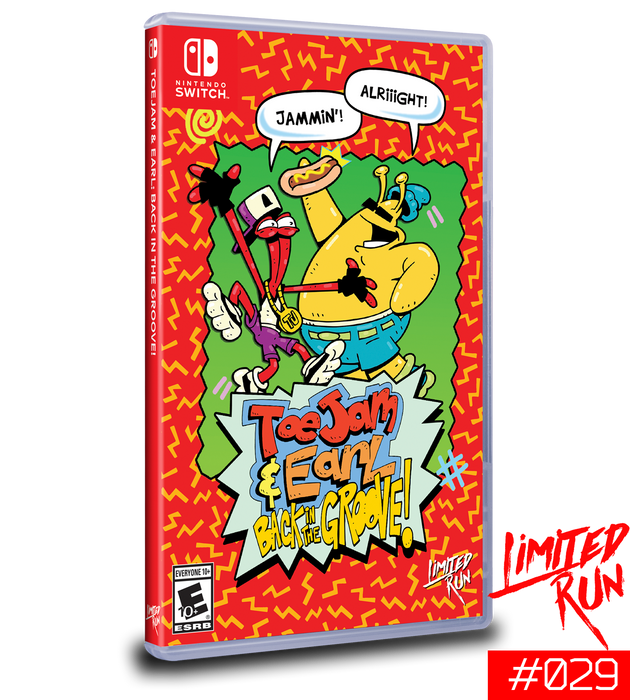 Switch Limited Run #29: ToeJam & Earl: Back in the Groove