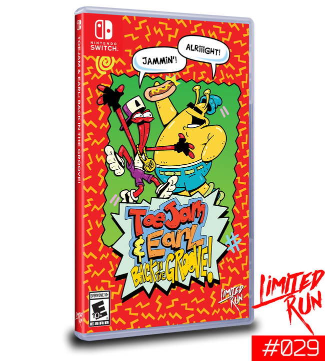 Switch Limited Run #29: ToeJam & Earl: Back in the Groove