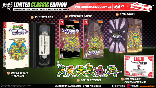 Teenage Mutant Ninja Turtles: Shredder's Revenge Classic Edition (Switch)