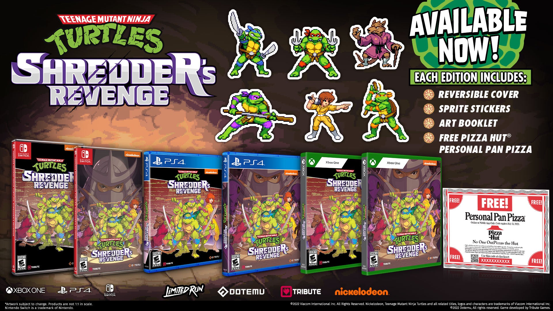 Teenage Mutant Ninja Turtles: Shredder's Revenge (PS4