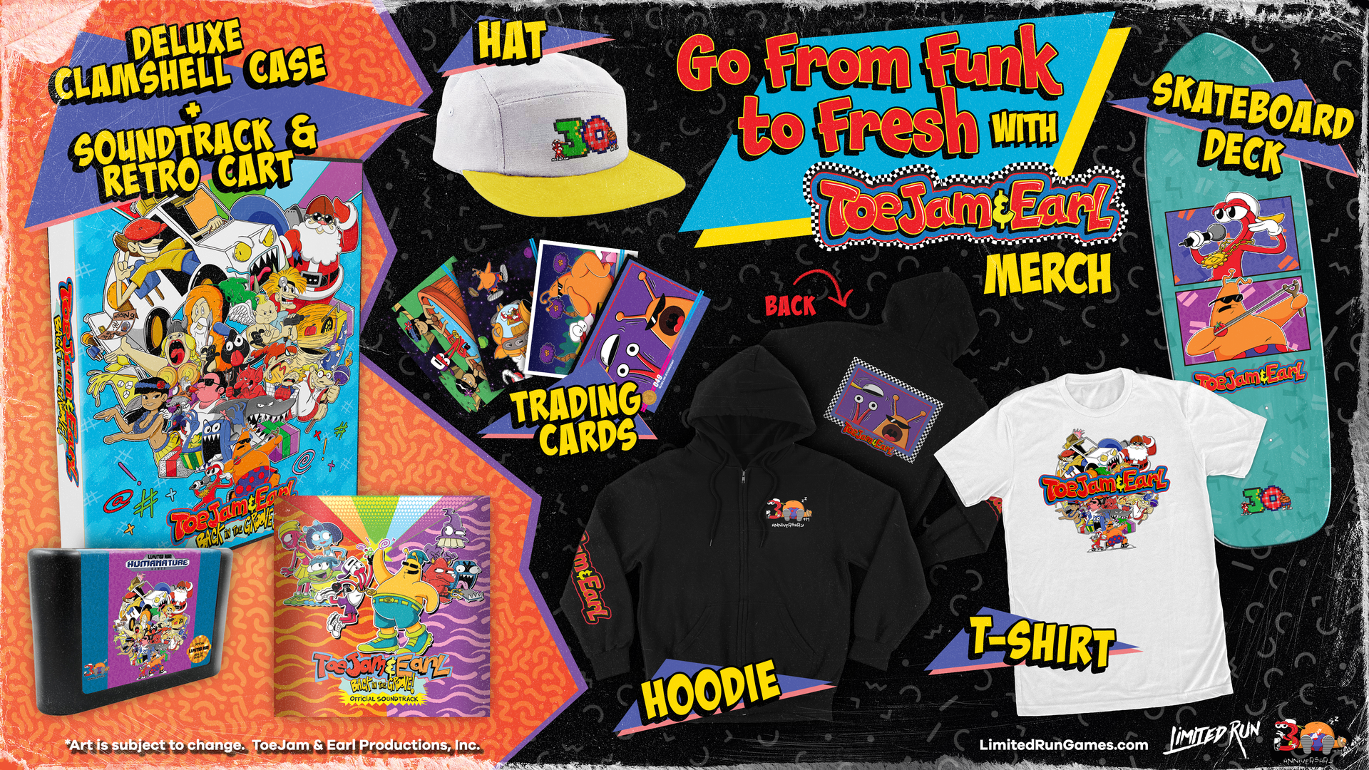 ToeJam & Earl 30th Anniversary Collection T-Shirt – Limited Run Games