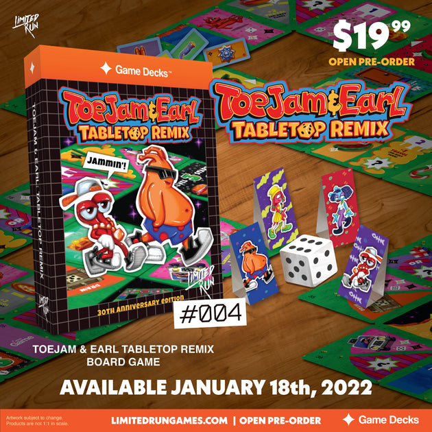 ToeJam & Earl Tabletop Remix