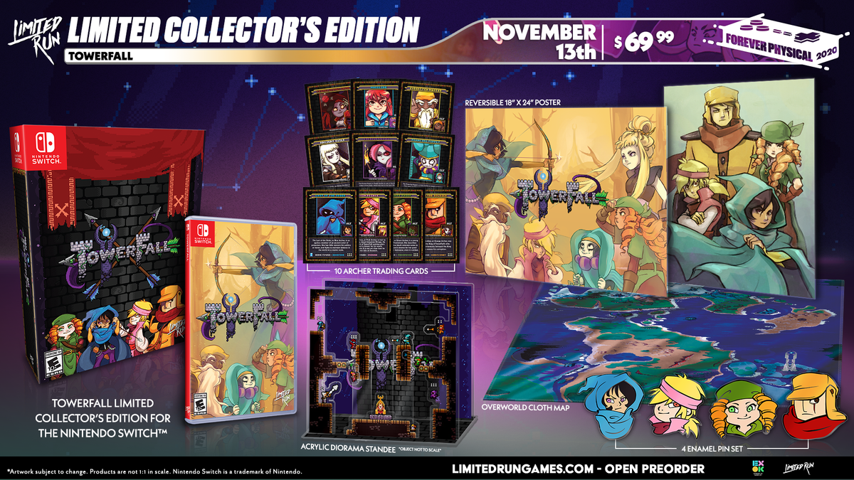 Switch Limited Run #89: TowerFall Collector's Edition