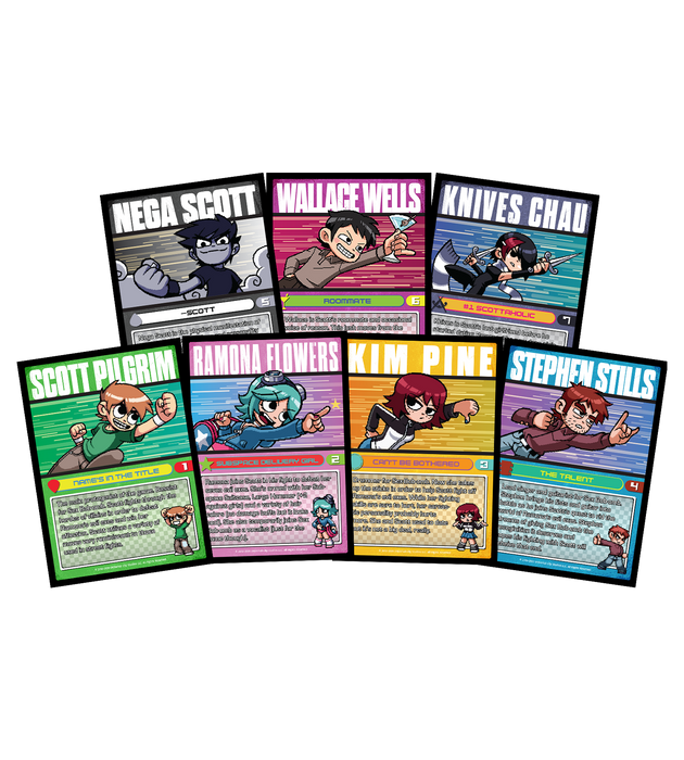 Scott Pilgrim Vs. The World: The Game Limited Run Games Trading Card Pack