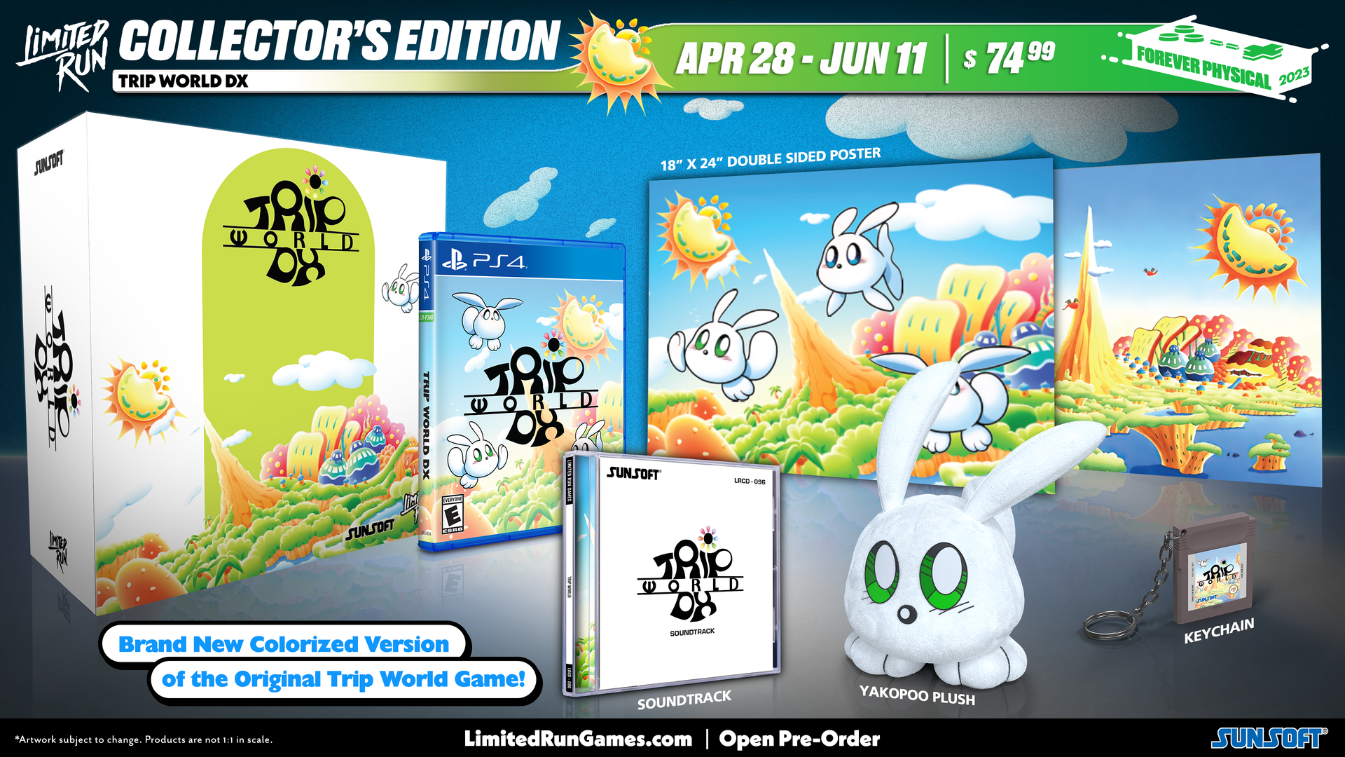 Limited Run #512: Trip World DX Collector's Edition (PS4