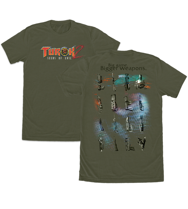 Turok 2 Weapon Shirt