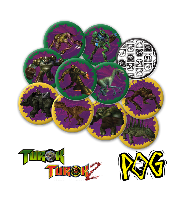 Turok Official POG Set