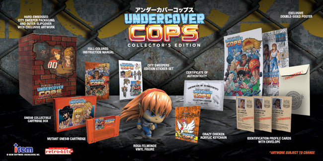 Undercover Cops Collector's Edition (SNES)
