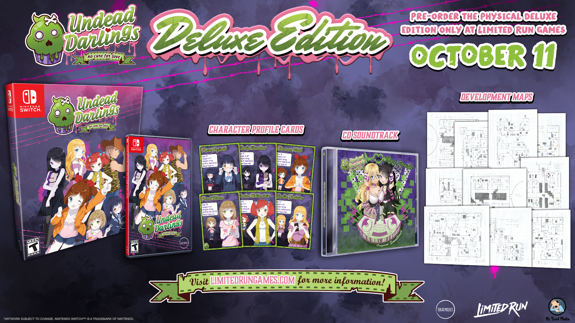 Undead Darlings ~no cure for love~ Deluxe Edition (Switch