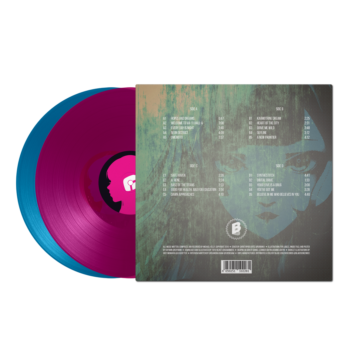 VA-11 HALL-A Soundtrack Vinyl Limited Run Exclusive