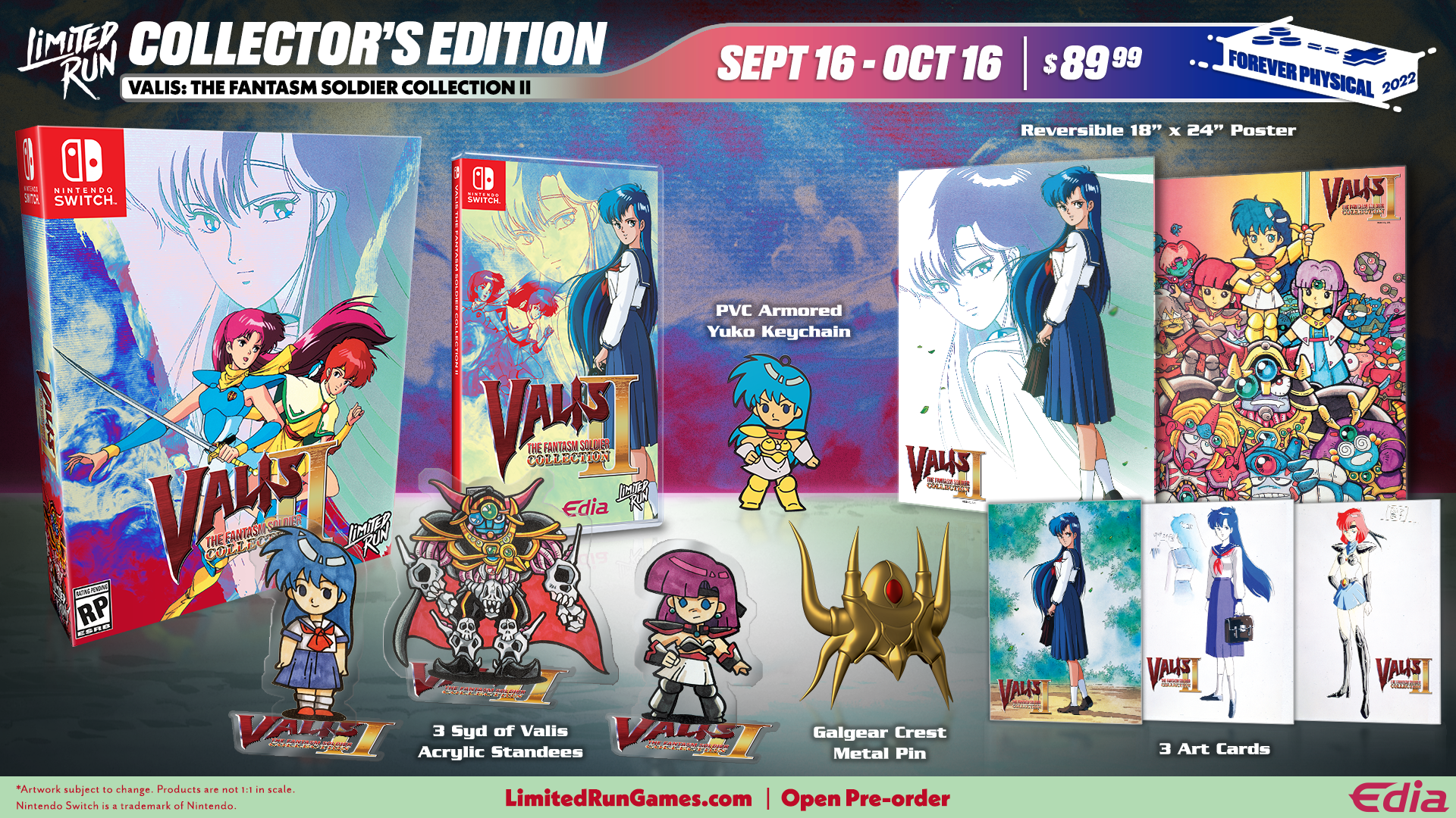 Switch Limited Run #162: Valis: The Fantasm Soldier Collection II Switch Limited Run #162: Valis: The Fantasm Soldier Collection II