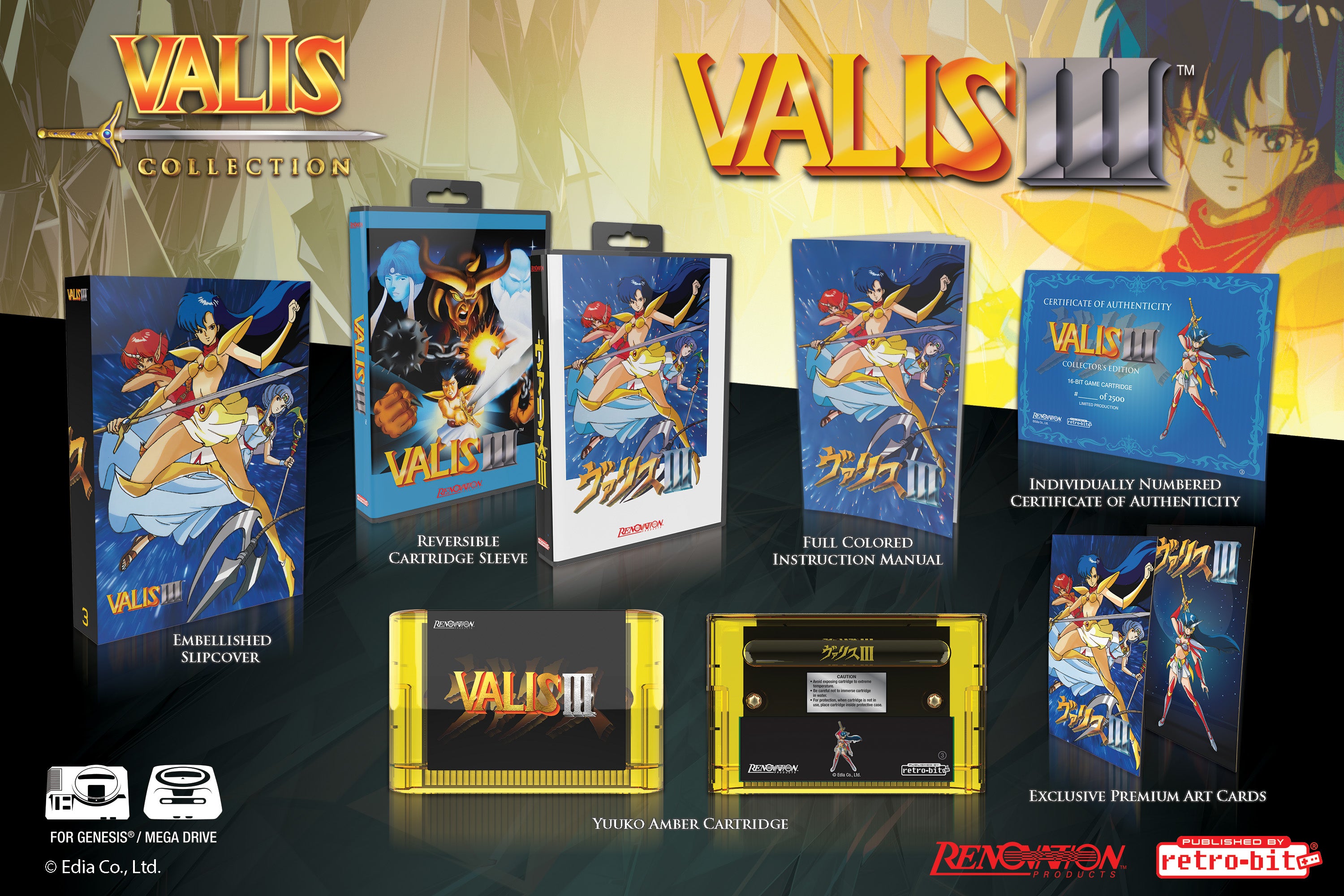 Valis III Collector's Edition (Genesis) – Limited Run Games