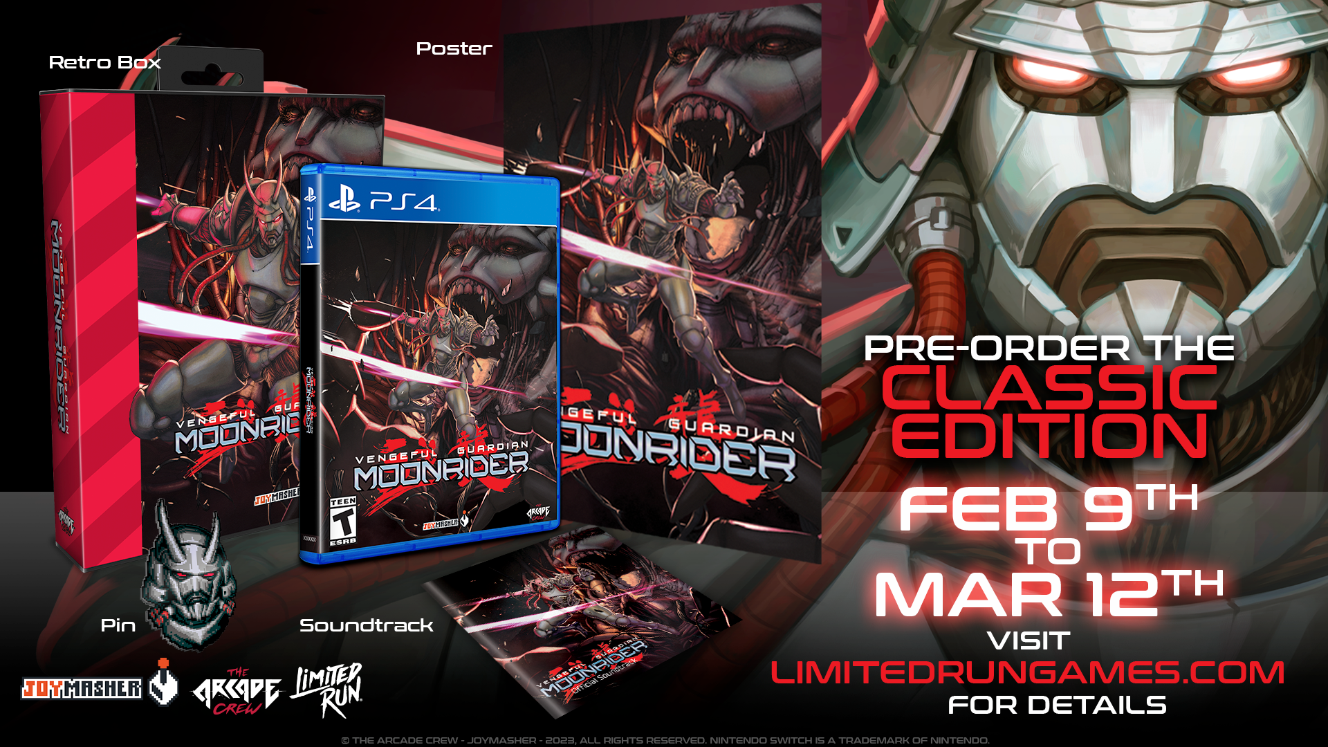 Vengeful Guardian: Moonrider Collector's Edition (PS4) – Limited