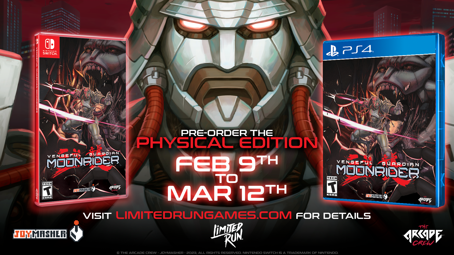 Vengeful Guardian: Moonrider (PS4) – Limited Run Games Vengeful Guardian: Moonrider (PS4) – Limited Run Games