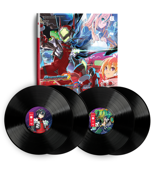 Blaster Master Zero 1 & 2 - 4LP Deluxe Vinyl Soundtrack Set