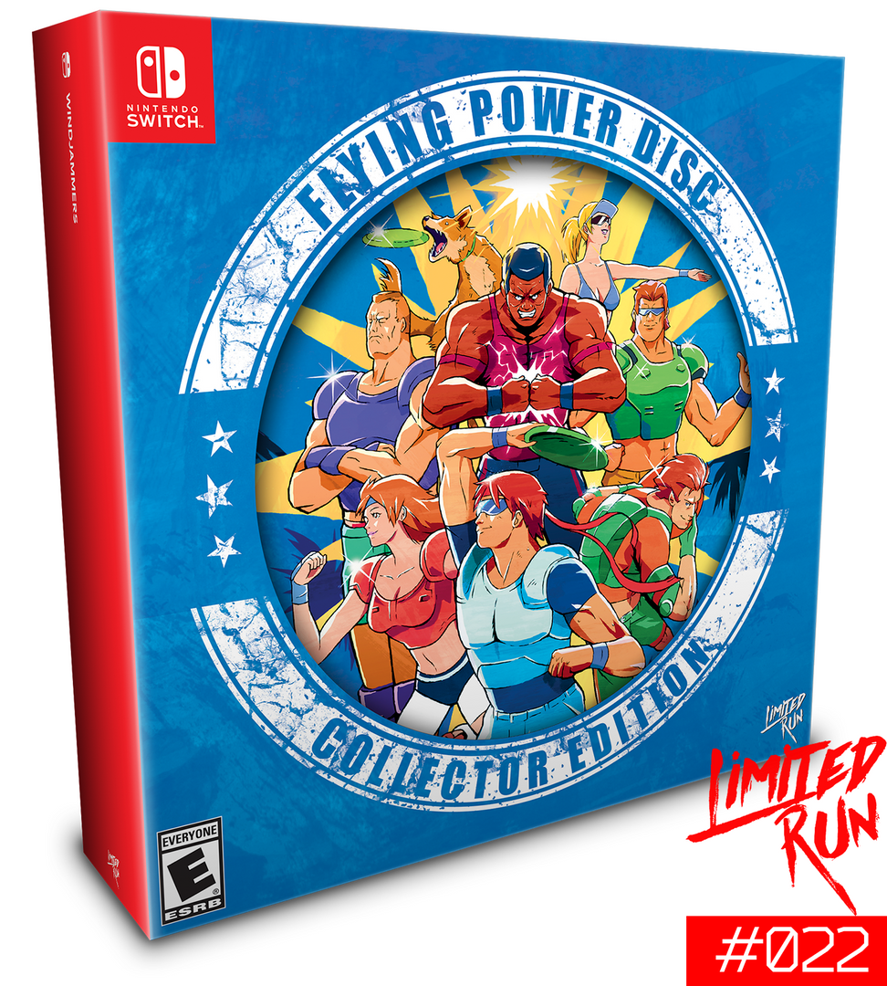 Switch Limited Run #22: Windjammers Collector's Edition – Limited Switch Limited Run #22: Windjammers Collector's Edition – Limited