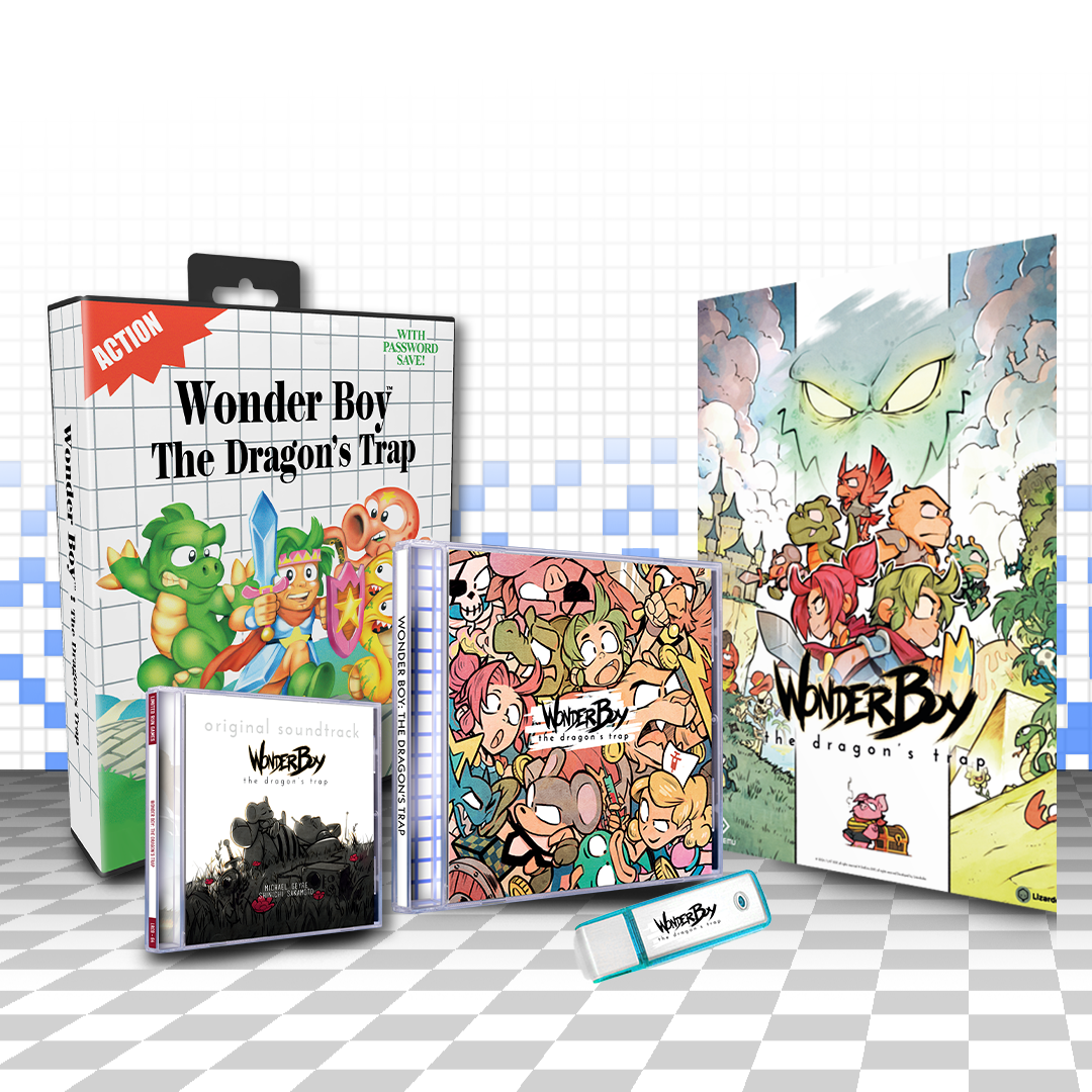 Wonder Boy: The Dragon's Trap Collector's Edition (PC) – Limited Wonder Boy: The Dragon's Trap Collector's Edition (PC) – Limited
