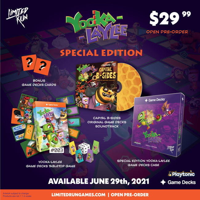 Yooka-Laylee Game Decks Special Edition