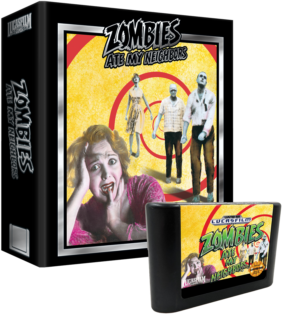 Zombies Ate My Neighbors Premium Edition (Genesis) – Limited Run Games Zombies Ate My Neighbors Premium Edition (Genesis) – Limited Run Games