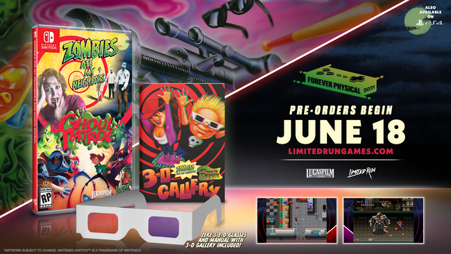 Switch Limited Run #112: Zombies Ate My Neighbors & Ghoul Patrol