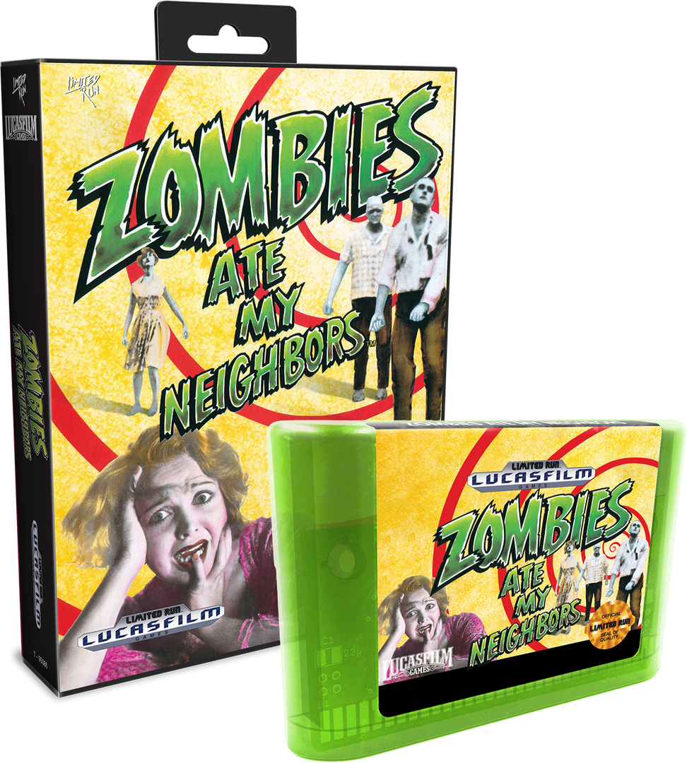 Zombies Ate My Neighbors (Genesis) – Limited Run Games Zombies Ate My Neighbors (Genesis) – Limited Run Games