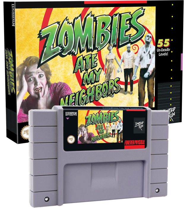Zombies Ate My Neighbors Premium Edition SNES Limited Run