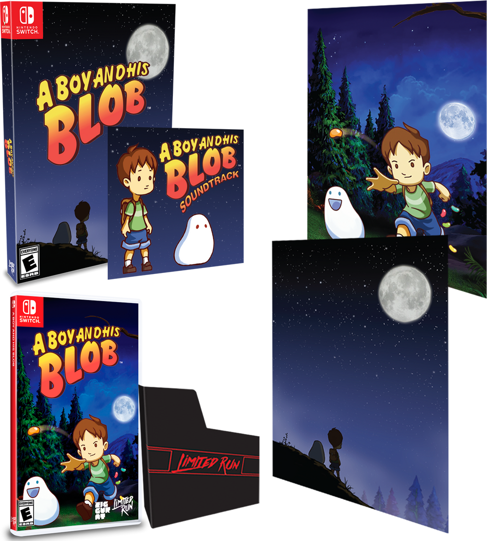 Switch Limited Run #149: A Boy and His Blob Deluxe Edition Switch Limited Run #149: A Boy and His Blob Deluxe Edition