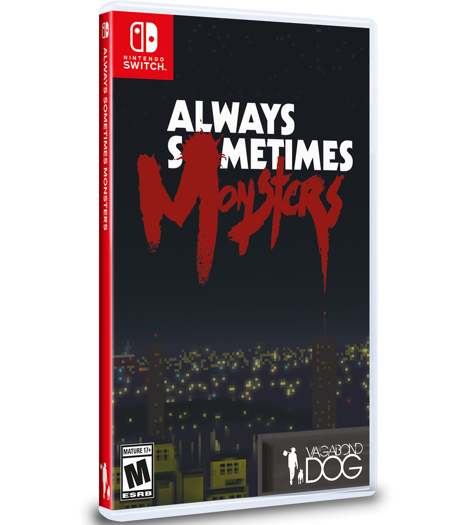 always sometimes monsters characters Always Sometimes Monsters (Switch) – Limited Run Games