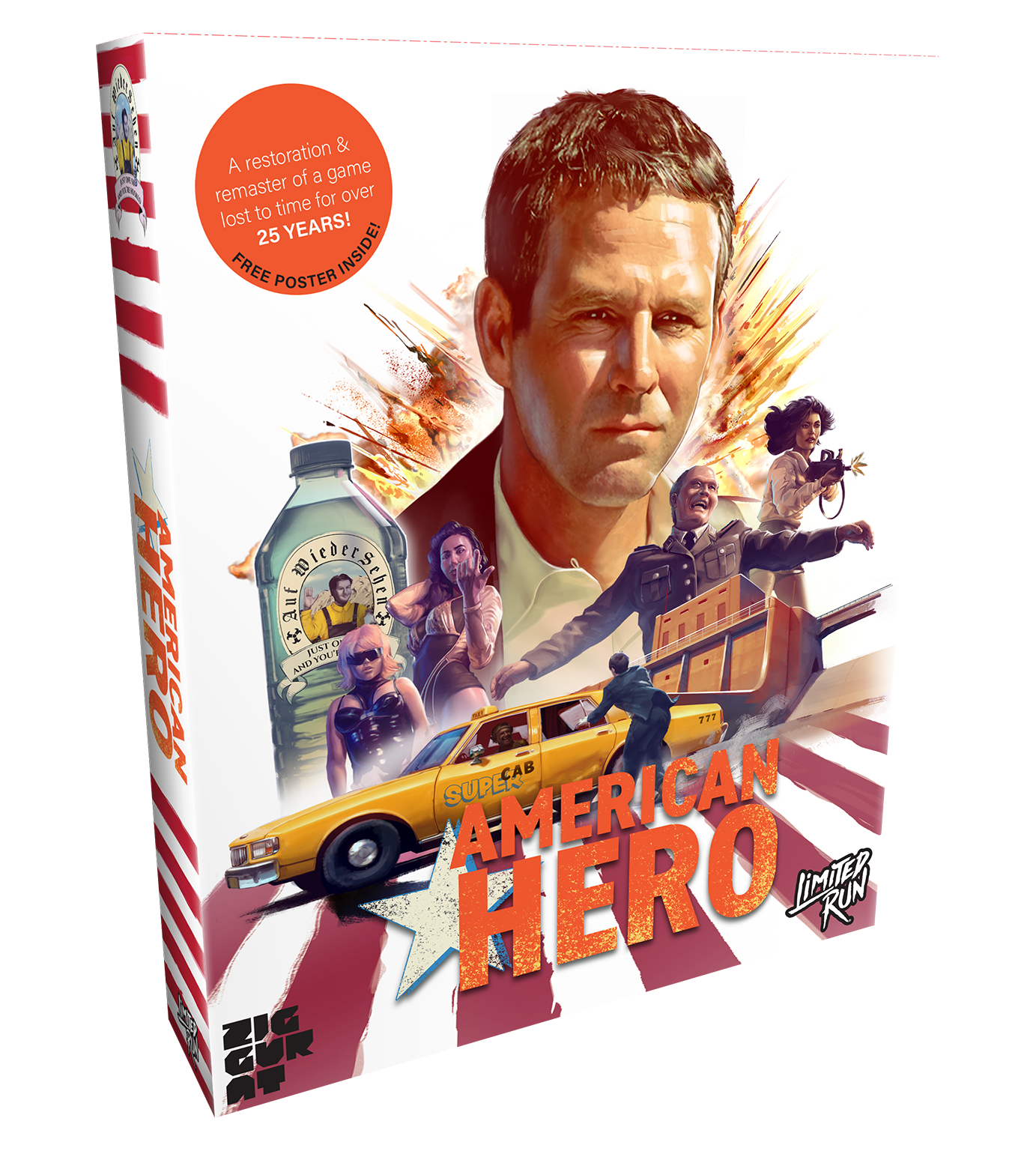 PS4 American Hero アメリカンヒーロー カード付 北米限定 新品
