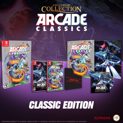 Switch Limited Run #166: Arcade Classics Anniversary Collection Classic Edition