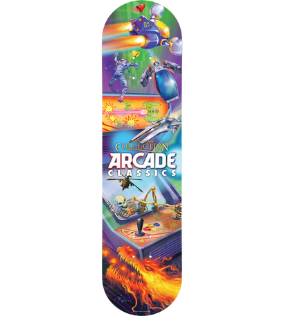 Arcade Classics Anniversary Collection Skateboard Deck