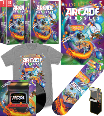 Arcade Classics Anniversary Collection Fan Bundle