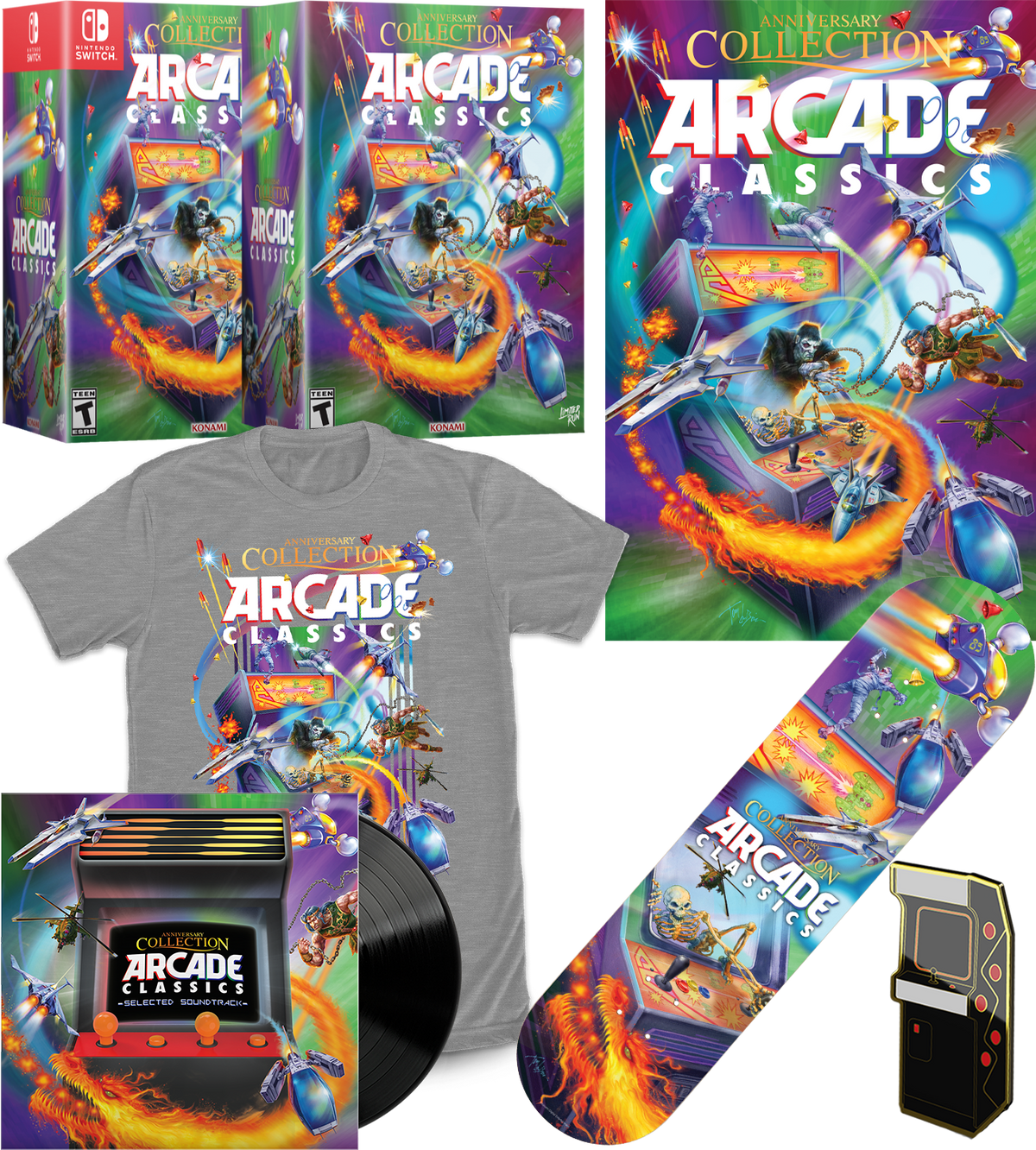 Arcade Classics Anniversary Collection Fan Bundle