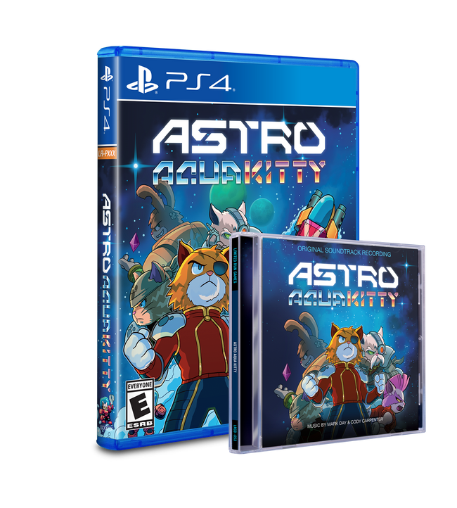 Limited Run #453: Astro Aqua Kitty OST Bundle (PS4)