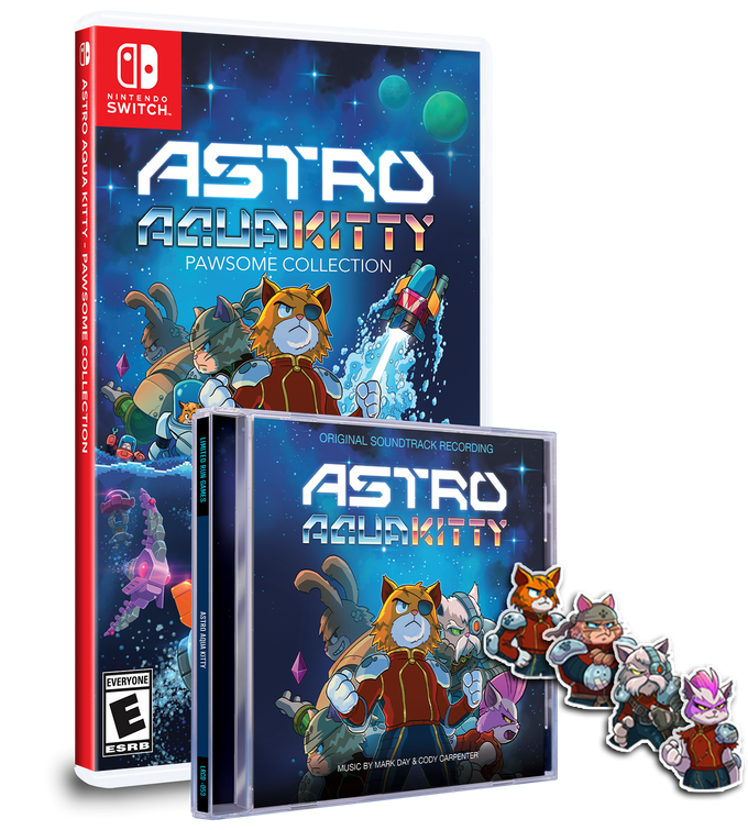 Jeu Nintendo Switch Astro Aqua Kitty - Édition Limitée Limited Run Games - Neuf Sous Blister
