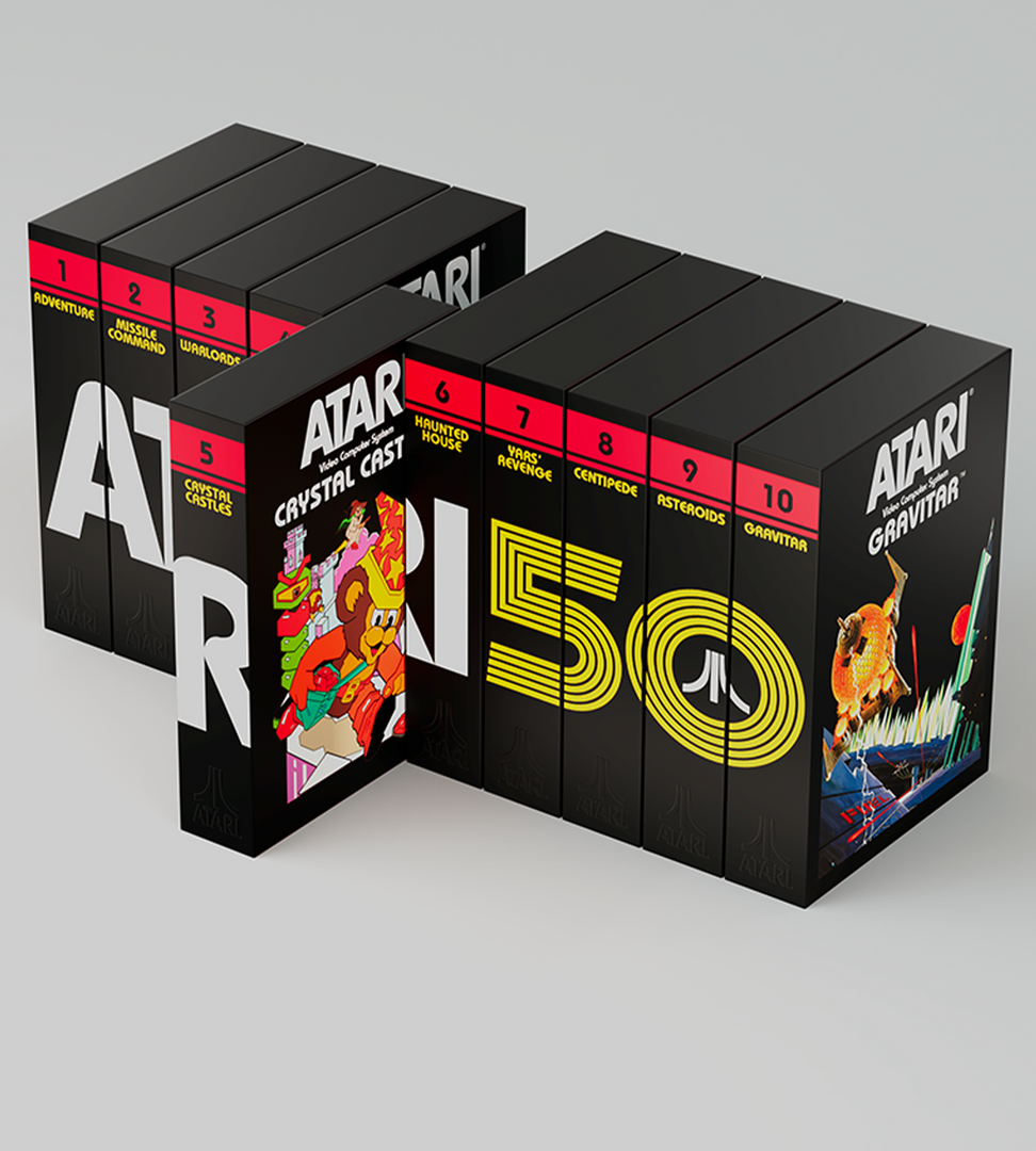 Crystal Castles Atari 2600 Box Cover Video Game Image on a Fridge Crystal Castles Atari 2600 Box Cover Video Game Image on a Fridge