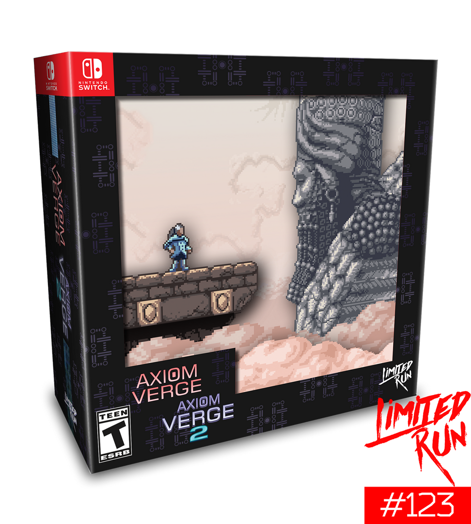 Switch Limited Run #123: Axiom Verge 1 & 2 Double Pack Collector's Switch Limited Run #123: Axiom Verge 1 & 2 Double Pack Collector's
